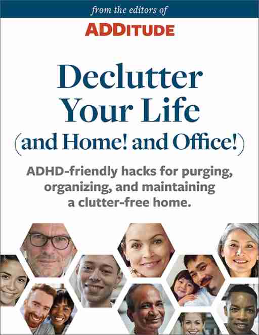 ebook, declutter, organization, clutter-free home