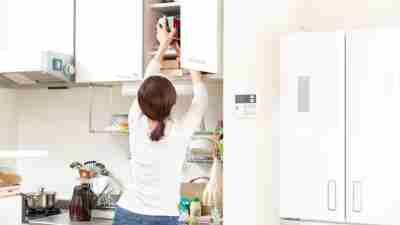 organized kitchen cabinets