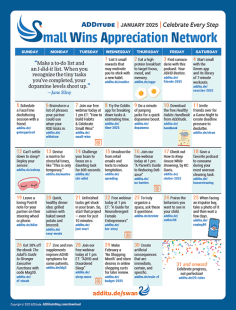 New Year calendar 2025: Daily tips and strategies for achieving small wins that add up